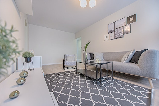 Pastel color in the living room
